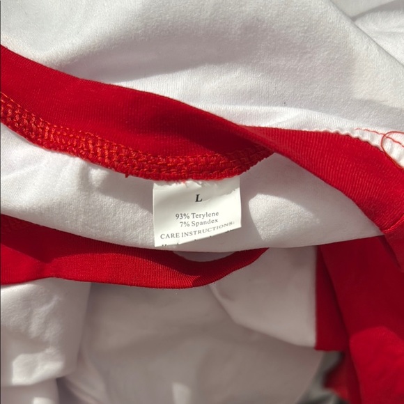 Disney Nightmare Before Christmas Red and White Long Sleeve Tee - Picture 4 of 4